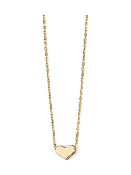 George Art Jewels Love Κολιέ Άπειρο από Χρυσό 14Κ