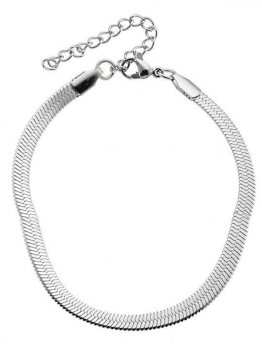 Bracelet Anklet Chain Snake made of Steel