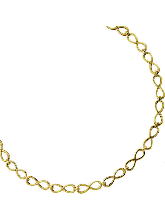 Gold 14K Anklet Chain 27cm