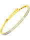 Bracelet Riviera made of Gold 14K with Zircon