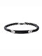 Herren Armband Id aus Stahl