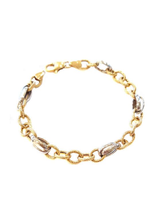 Bracelet Chain made of Gold 14K