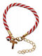 Tatu Moyo Women's Bracelet with Cross design made of Cord