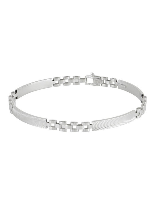 Bracelet made of White Gold 14K