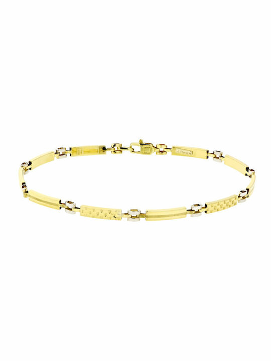 Damen Armband aus Weißgold 9K