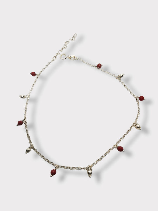 Kosmima1 Fußarmband aus Silber