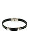 Q-Jewellery Herren Armband Handschellen aus Stahl