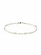 Damen Armband aus Weißgold 9K