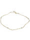 Damen Armband Kette aus Gold 9K