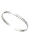 Tribute Armband Handschellen aus Silber
