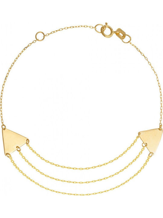 Kritsimis Osiris Women's Gold 14K Bracelet