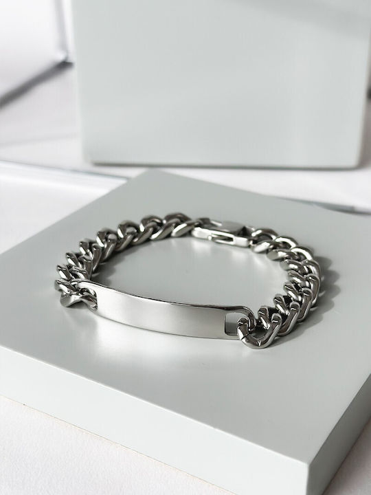 Kritsimis Bracelet Id made of Steel