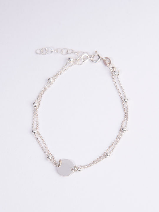 Damen Armband aus Silber mit Zirkon