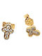 Kosmima1 Ohrringe aus Gold 14K mit Steinen