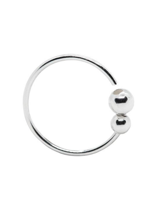 Nose Earring Hoop made of Silver