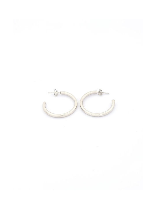 Kirkikosmima Earrings Hoops made of Silver