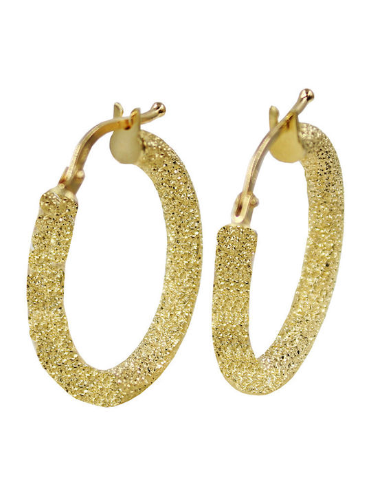 Roloi Kaliamanis Ohrringe aus Gold 14K Roloi Kaliamanis Ohrringe aus Gold 14K