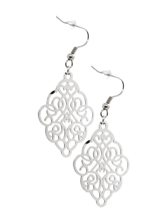 Piercing.gr Boho Σκουλαρίκια Κρεμαστά από Ατσάλι Επιχρυσωμένα