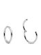 Piercing.gr Clicker 8mm Ohrringe aus Stahl Vergoldet