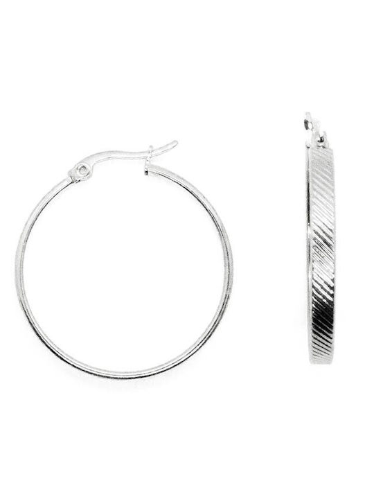 Piercing.gr Ohrringe aus Stahl Vergoldet