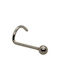 Curly Nose Earring Titanium