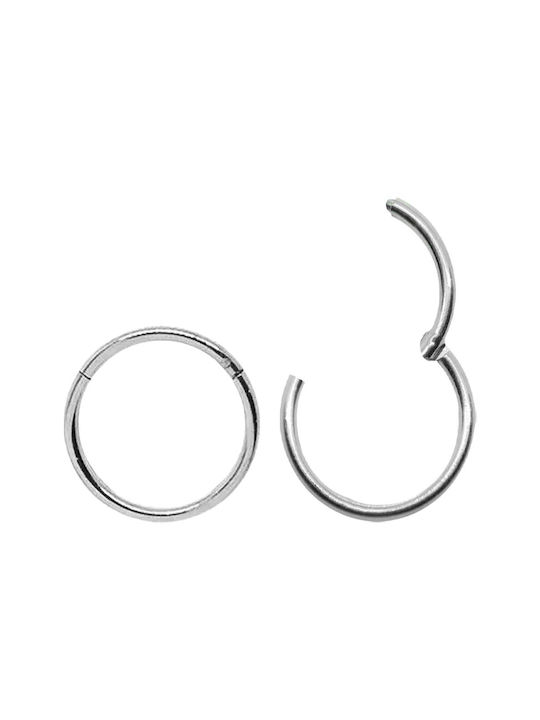 Earrings Hoops Titanium