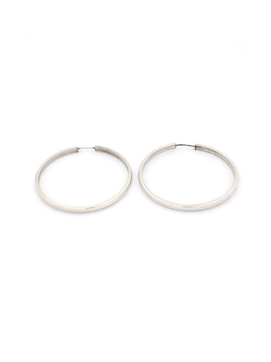 Kirkikosmima Earrings Hoops made of Silver