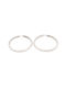 Kirkikosmima Earrings Hoops made of Silver