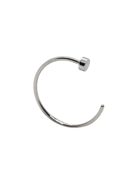 Nose Earring Hoop made of Steel Gold Plated