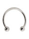 Piercing.gr Septum Piercing Earring Made of Titanium 12 x 1.2mm Silver