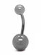 Piercing.gr Belly Button Piercing Made of Titanium 1.6mm Silver