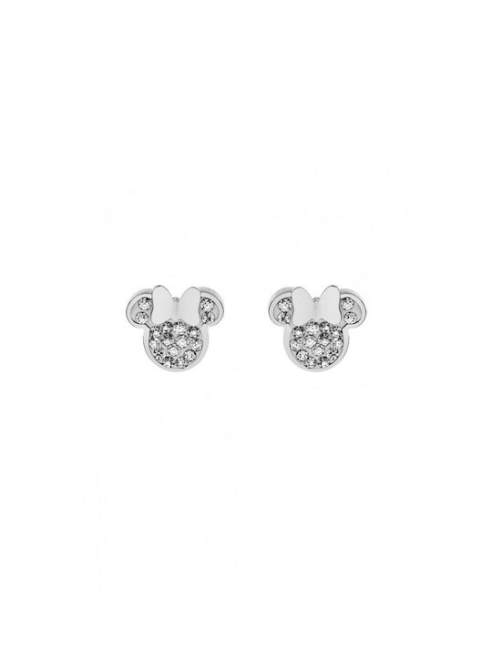 Minnie Mouse Earrings made of Steel Gold Plated