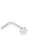 Nose Earring in 14K Platinum