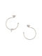 Earrings Hoops made of Silver