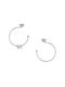 Earrings Hoops made of Silver