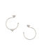 Earrings Hoops made of Silver