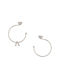 Earrings Hoops made of Silver