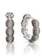 Sogni Sogni Earrings Hoops made of Silver with Stones