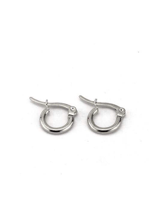 Earrings Hoops made of Steel