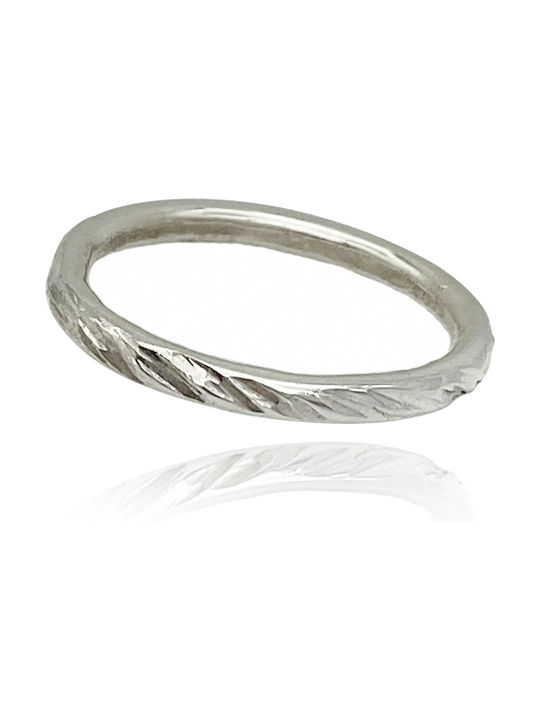 Women's Silver Spinner Ring