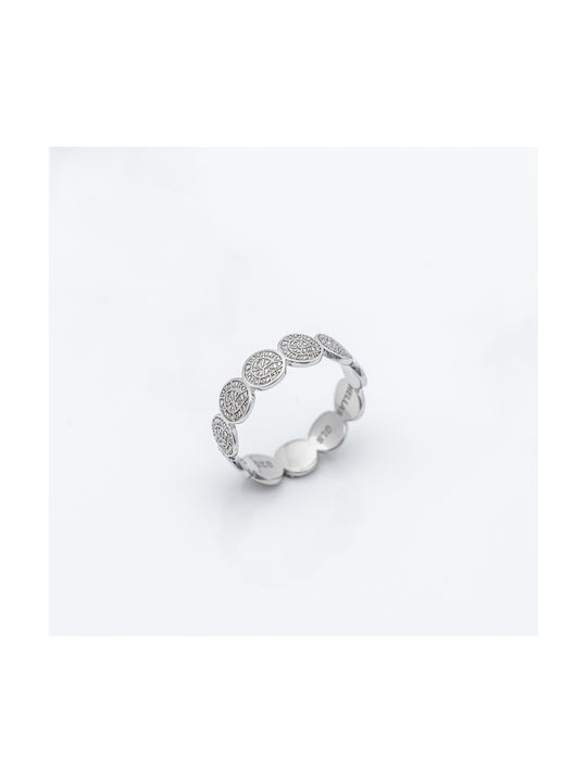 Women's Silver Eternity Ring