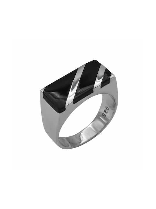 Men's Gold Plated Silver Ring