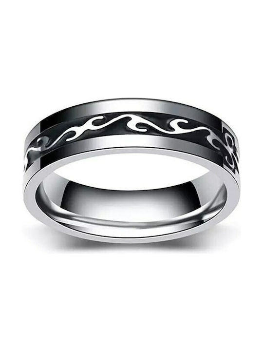 Women's Ring Small Wedding Ring from Steel Gold Plated