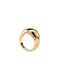 Women's Gold Plated Brass Ring