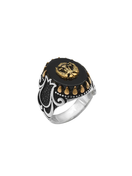 Women's Ring from Silver Gold Plated