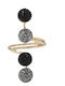 Pearl's Garden Damen Ring mit Steinen Vergoldet