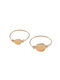 Set Women's Rings Gold Plated