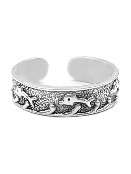 Women's Silver Toe Ring