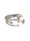 Kosmima1 Damen Ring mit Steinen aus Silber