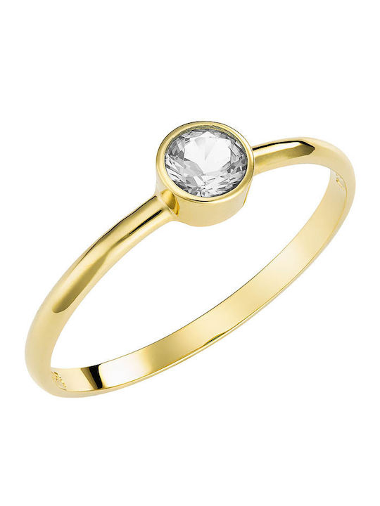 Ioannis Kosmima Damen Ring mit Zirkonia 14K Ioannis Kosmima Damen Ring mit Zirkonia 14K